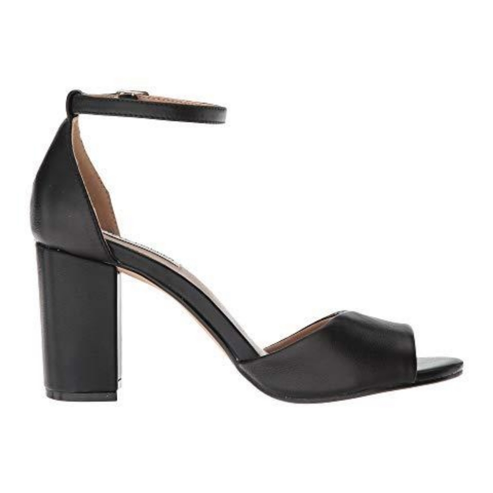Steve Madden Black Heeled Sandal